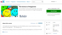 Eight-Week Online Course on Positive Psychology from the UC Berkeley
