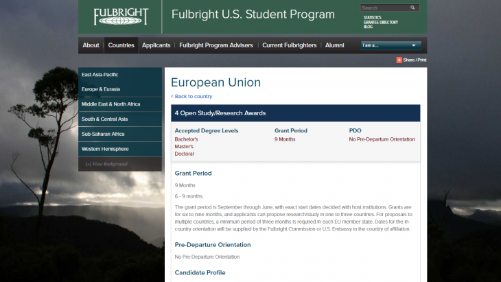 Fulbright US Student Program