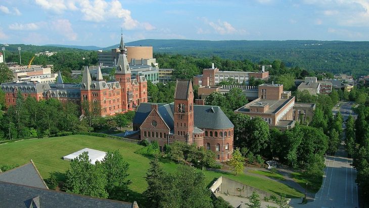 Cornell University - Ho Plaza and Sage Hall