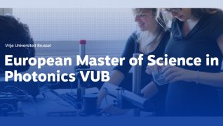 European Master of Science in Photonics VUB
