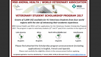 World Veterinary Association Grants
