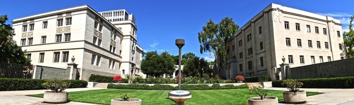 Caltech campus entrance