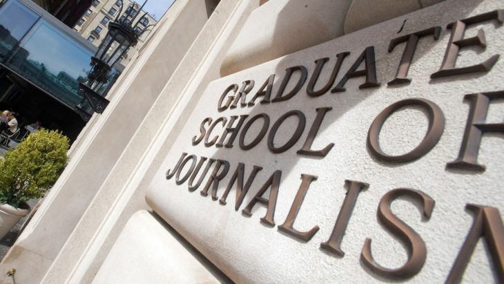 Columbia University Graduate School of Journalism Sign