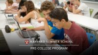 Harvard Summer School – Pre-College Program admissions