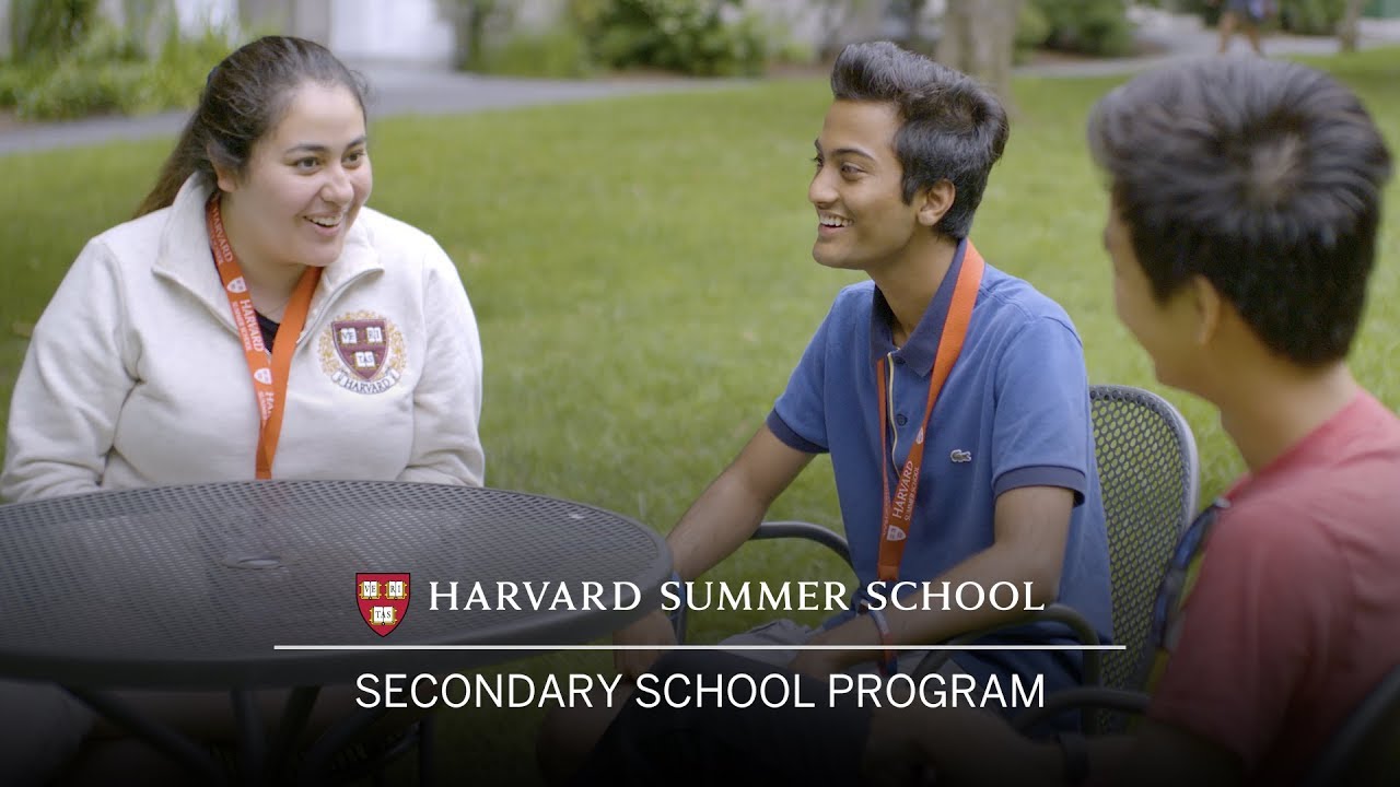 Harvard Summer School Secondary School Program admissions Studycor